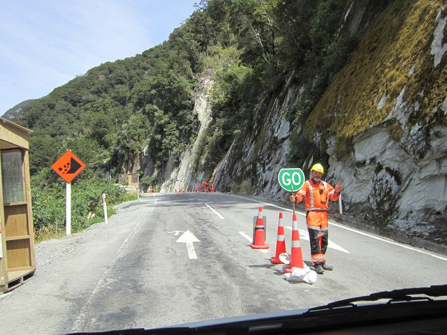 Nieuw Zeeland, weg naar Wanaka